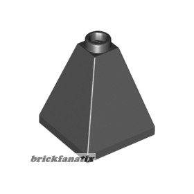 Lego Slope 75 2 x 2 x 2 Quadruple Convex, Black