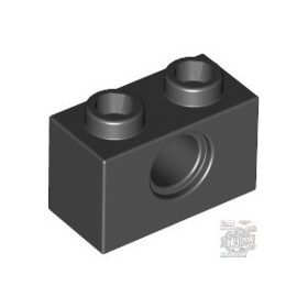 Lego Technic Brick 1X2, Ø4.9, Black