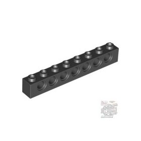 Lego Technic Brick 1X8 Ø4.9, Black