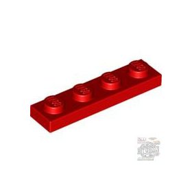 Lego Plate 1 X 4, Red