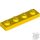 Lego Plate 1 x 4, Yellow
