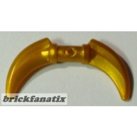 Lego Minifigure, Weapon Hook with Double Blades, Pearl gold