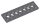 Lego Technic Plate 2 x 8 with 7 Holes, Dark bluish gray