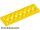 Lego Technic Plate 2 x 8 with 7 Holes, Yellow