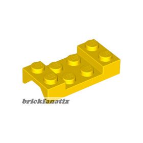 Lego Vehicle, Mudguard 2 x 4 with Arch Studded, Yellow