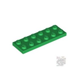 Lego Plate 2 X 6, Green