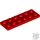 Lego Plate 2 X 6, Red