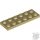 Lego Plate 2 X 6, Tan