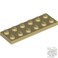 Lego Plate 2X6, Tan