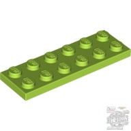 Lego Plate 2X6, Bright yellowish green