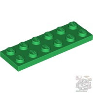 Lego Plate 2X6, Green