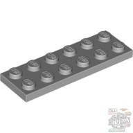 Lego Plate 2X6, Light grey