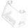 Lego Windscreen 2 x 4 x 2, Transparent clear