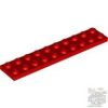 Lego Plate 2X10, Red