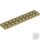 Lego Plate 2 X 10, Tan