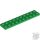 Lego Plate 2X10, Green