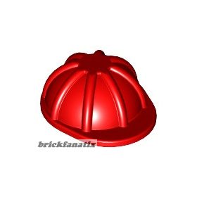 Lego Minifigure, Headgear Helmet Construction, Red