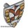 Lego Minifigure, Shield Triangular with Town Hall Pattern