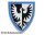 Lego Minifigure, Shield Triangular Short with Black and White Falcon with Blue Border Pattern