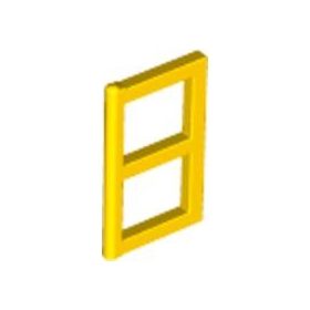 Lego INSIDE FRAME 2X3, Bright yellow