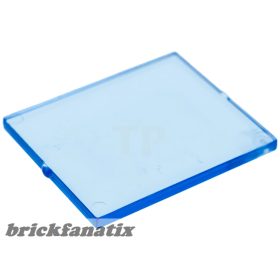 Lego Glass for Window 1 x 4 x 3, Transparent light blue