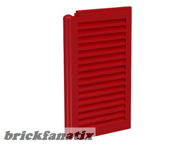 Lego Shutter for Window 1 x 2 x 3, red