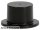 Lego figura Headgear Hat, Top Hat, Black