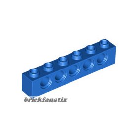 Lego Technic Brick 1X6 Ø4.9, Blue