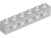 Lego TECHNIC BRICK 1X6, Ø4.9, Light grey