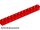 Lego TECHNIC BRICK 1X12, Ø4.9, Red