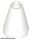 Lego NOSE CONE 2X2X2, White