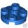 Lego Plate, Round 2 x 2 with Axle Hole, Blue