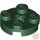 Lego Plate, Round 2 x 2 with Axle Hole, Dark green