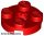 Lego Plate, Round 2 x 2 with Axle Hole, Red