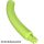Lego Dinosaur Tail / Neck Middle Section with Bar Hole and Technic Pin, Lime