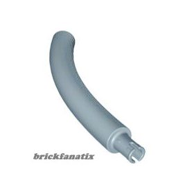   Lego Dinosaur Tail / Neck Middle Section with Bar Hole and Technic Pin, Sand blue