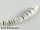 Lego Dinosaur Tail / Neck Middle Section with Bar Hole and Technic Pin with Dark Bluish Gray Stripes Pattern (Aspen Tree)