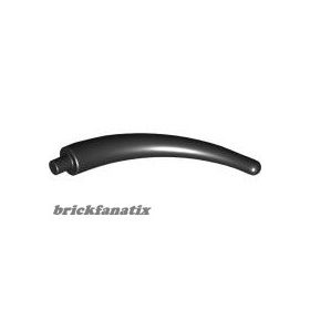 Lego Dinosaur Tail End Section / Horn, Black