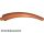 Lego Dinosaur Tail End Section / Horn, Dark orange