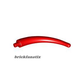 Lego Dinosaur Tail End Section / Horn, Red