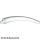 Lego Dinosaur Tail End Section / Horn, White