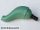 Lego Dinosaur Tail / Neck Base Section S-Curve with Black Technic Pin, Sand green