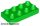Lego Duplo, Plate 2 x 4 x 1/2 (Thick), Bright green