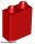 Lego Duplo, Brick 1 x 2 x 2, Red