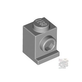 Lego Brick, Modified 1 x 1 with Headlight, Light bluish gray