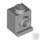 Lego Brick, Modified 1 x 1 with Headlight, Light bluish gray