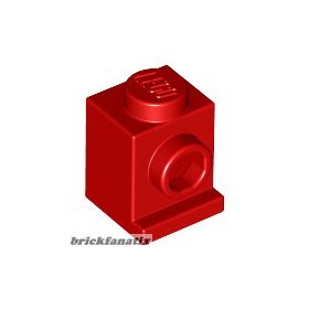 Lego Brick, Modified 1 x 1 with Headlight, Red