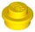 Lego PLATE 1X1 ROUND, Bright yellow