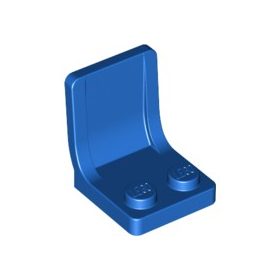 Lego Minifigure, Utensil Seat / Chair 2 x 2, Blue