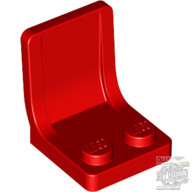 Lego SEAT 2X2X2, Bright red